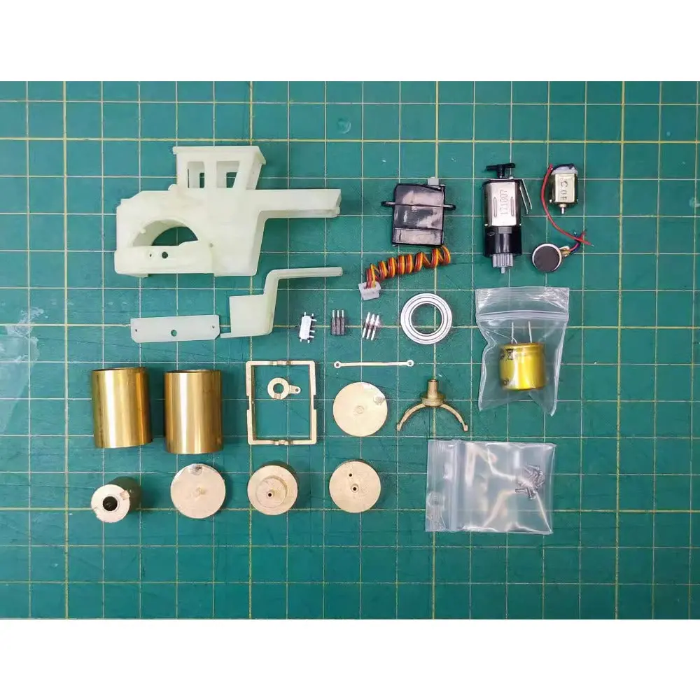 1/87 Ho Proportional Static Modification Kit 1 Double Wheel Roller With Vibration Function Kit 1