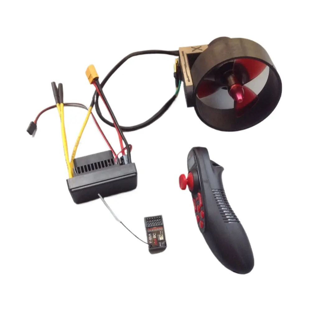 12-24V Single Brushless Motor Underwater Thruster 5Kg Sd600 For Rc Boat Diy 1