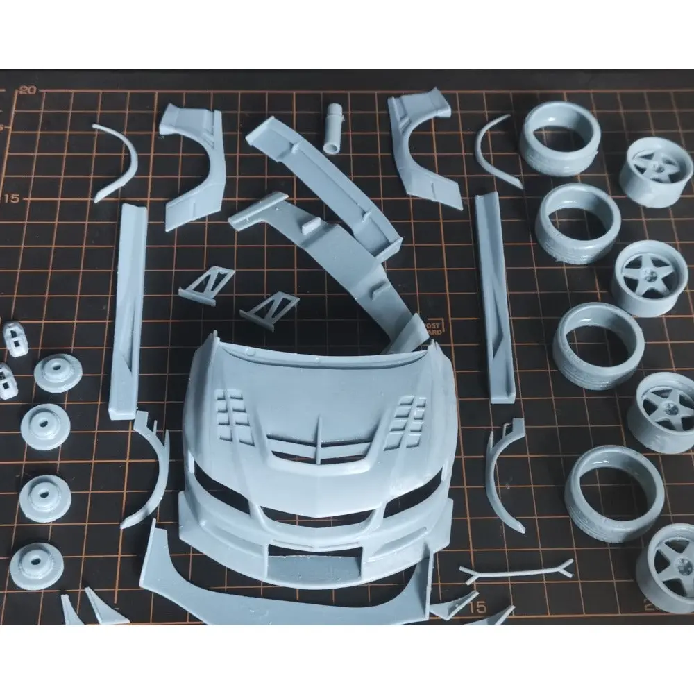 1/24 Evo Ix Votlex Rc Drift Car Body Shell Op Parts 1