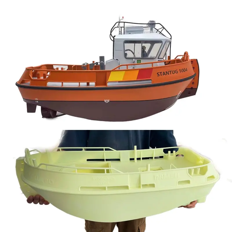 1/14 Damen Tug Model Diy Boat Assembly Kit 1