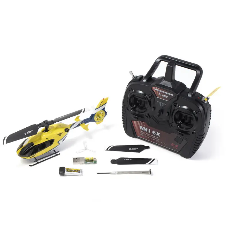 Esky 150Ec Rc Helicopter Mini Scale With 6 Dof Fxz Flight Controller Altitude Hold Flybarless  Rtf 1