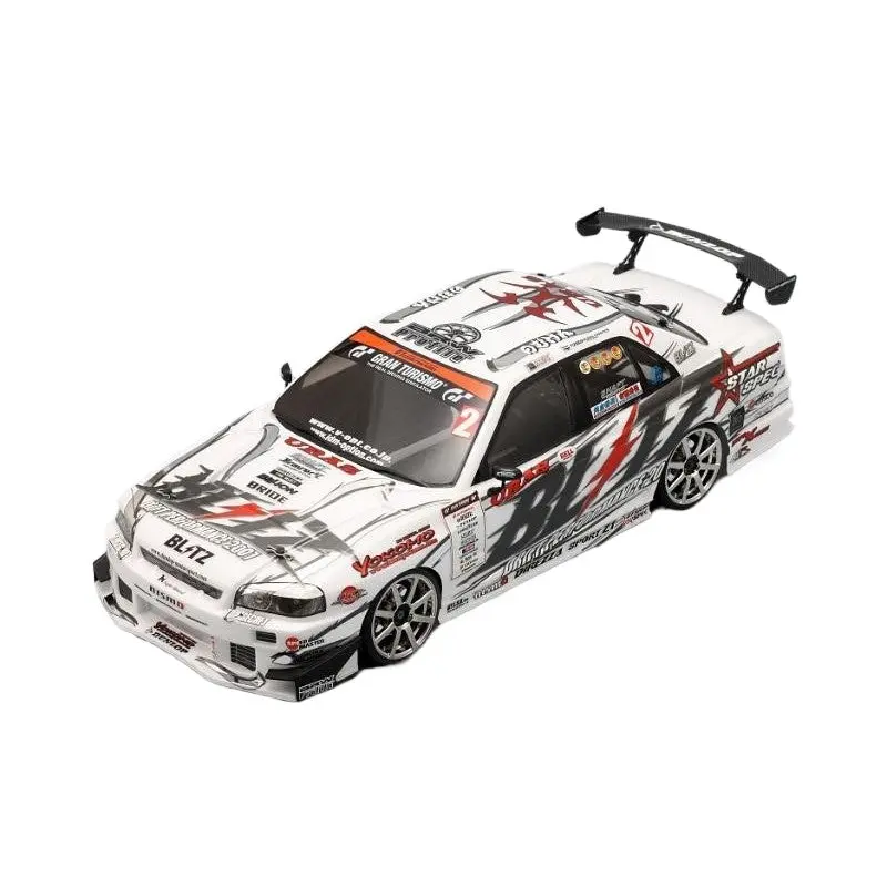 1/10 Gtr Er34 Blitz Rc Drift Car Body Sticker 1