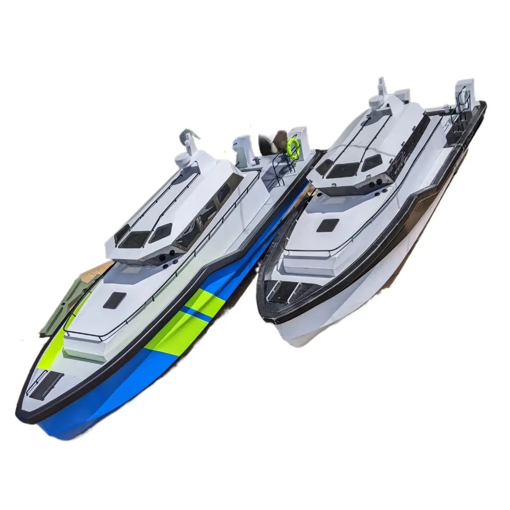 3D Print 1/18 Rc Patrol Jetboat Kit 85Cm 1