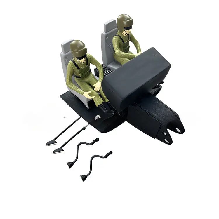 600-Class Ec145 Rc Model Aircraft Cockpit With Pilot Model 1
