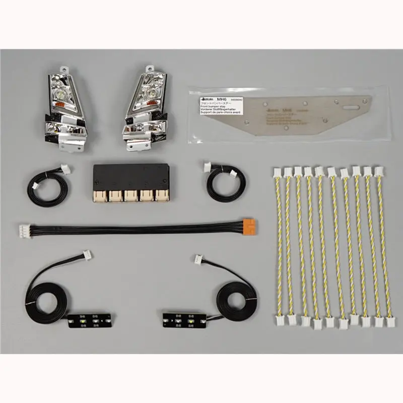 Mfc-03 Jv2.1 Dynamic Headlights For Tamiya Volvo Fh16 750 56362 56360 Rc Tractor 2