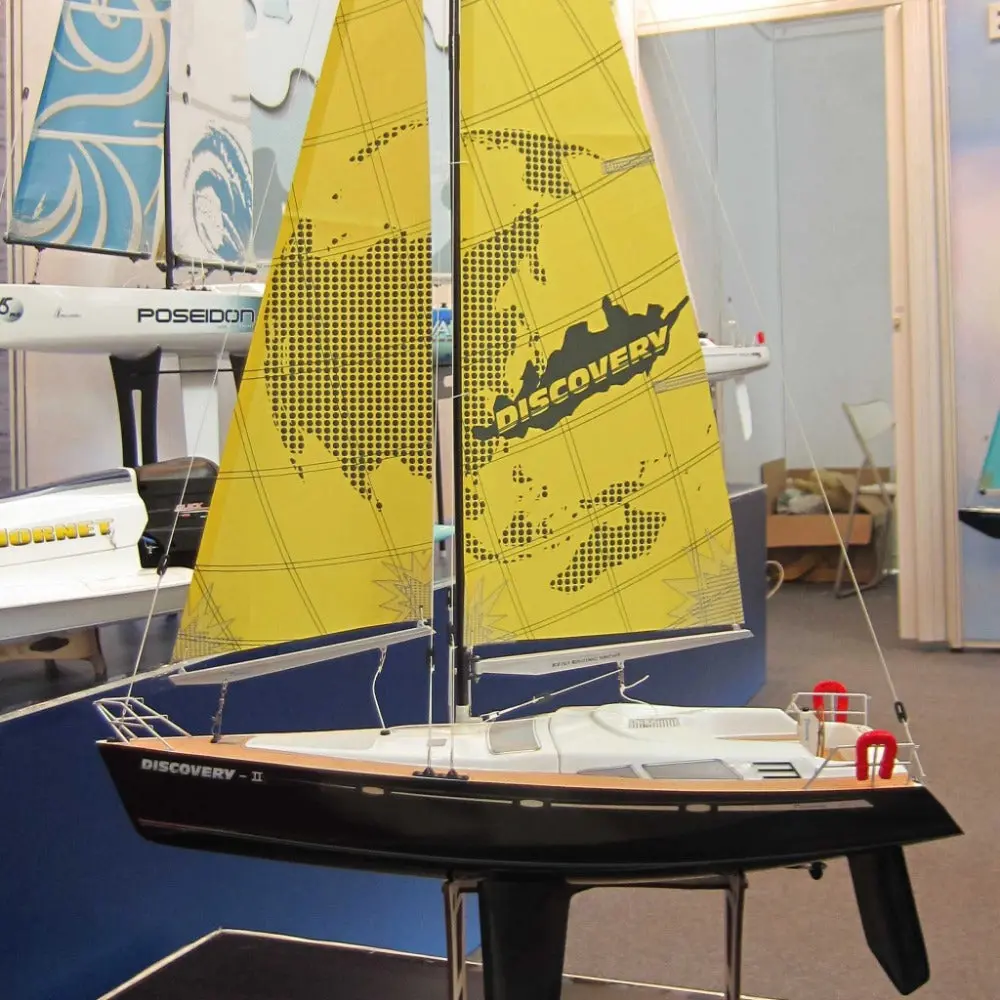 Beili Discovery-Ii Sailboat 620Mm Rc Sailboat Boat Pnp Rtr 1