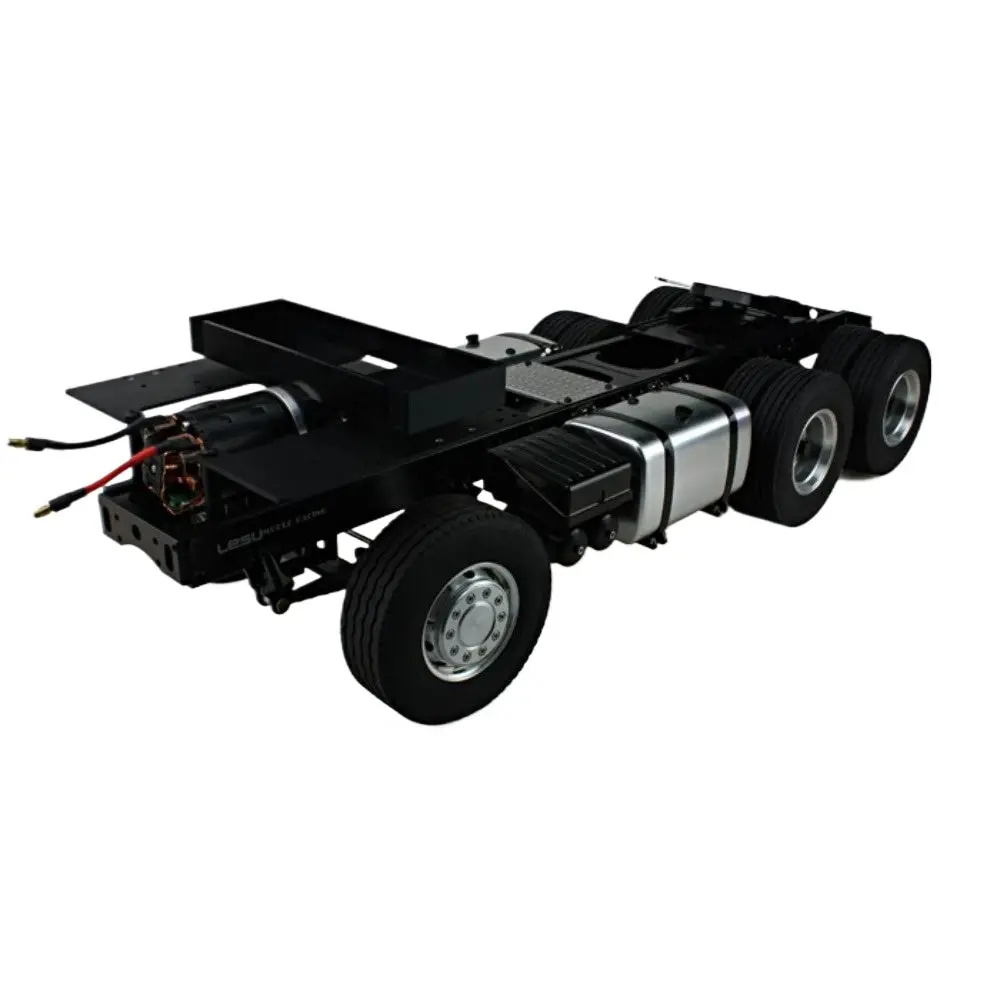 Lesu 6X4 Metal Chassis Assembly For 1/14 Tamiya Rc Tractor Scania 770S 56368 56371 1