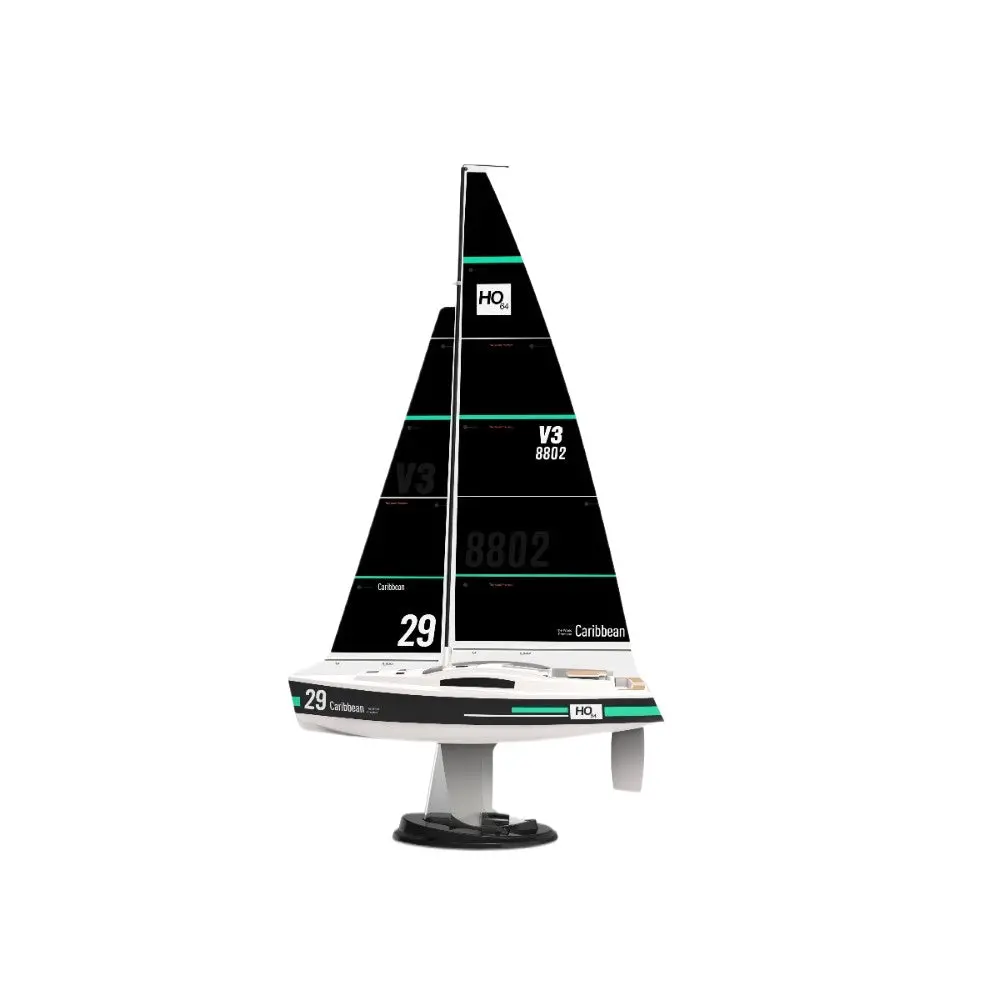 Joysway Caribbean 8802 Mini Rc Sailboat  Black Rtr 1