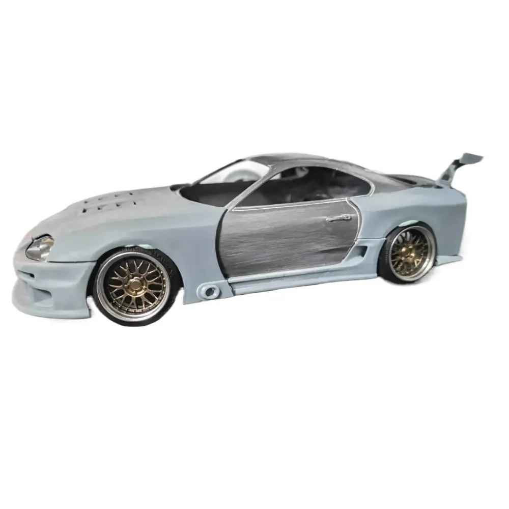 1/24 Supra Mk4a80 Top Secret Rc Drift Car 3D Print Housing Modified With Transfer Sticker For Tamiya 1