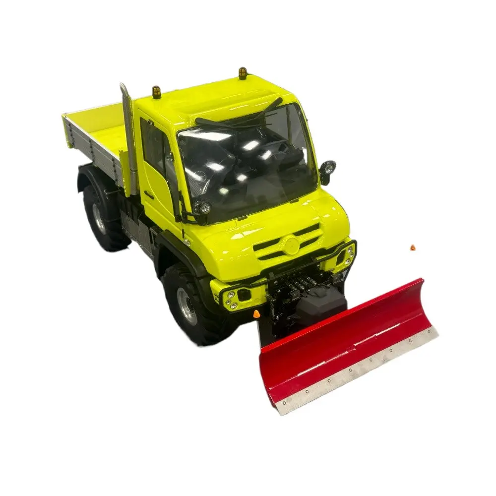 1/10 Rc Unimog Climbing Car Metal Chassis With Hydraulic Lifting Cargo Bucket Front Shovel Rtr 1