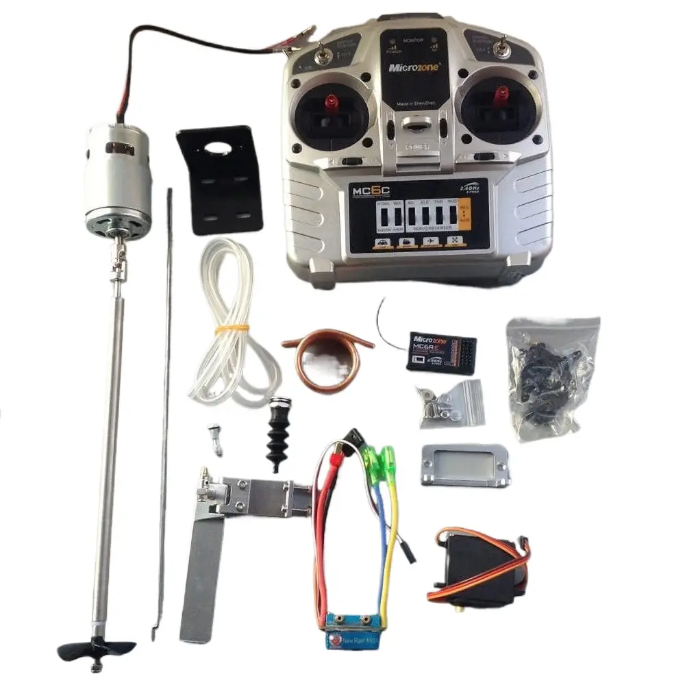 16In1 Remote Control Boat Power System  6 Channel  Mc6c Remote Control 775 Motor 480A Esc Set 1