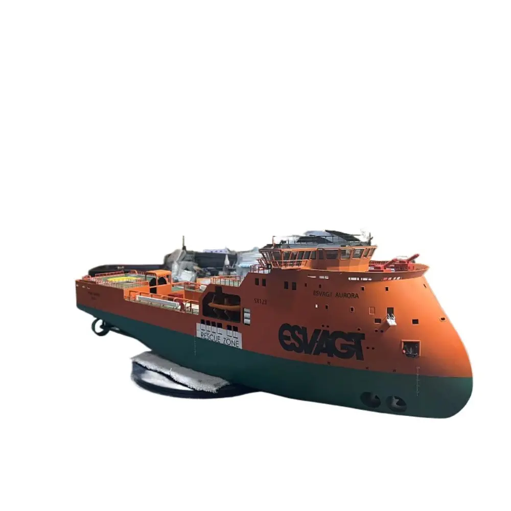 1/100 X-Bow Errv Esvagt Aurora Rc 3D Printed Multi-Purpose Rescue Boat Kit 1