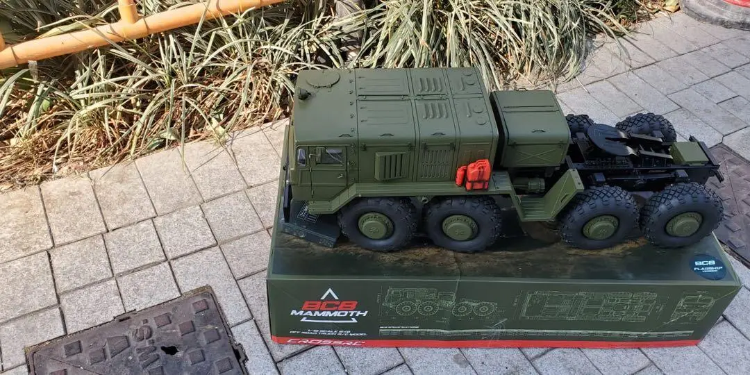 Crossrc Bc8 8×8 8Wd Military Truck Rc Car Model Car Kit 2