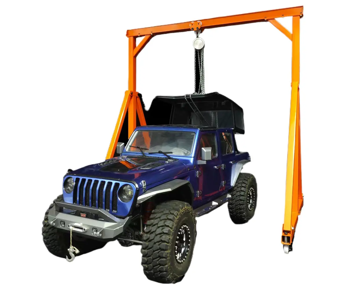 Jdmodel Jdm-205 Jdm-206 1/10 Rc Car Gantry Hand Lift Metal Simulation Model 1