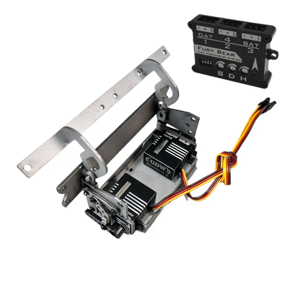 Jxmodel Jx-F2000 1/14 Man F2000 Rc Tractor Cab Front Electronic Suspension Mounting Kit 1