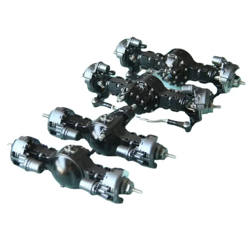 Aboveboard Hobby 4X4 6X6 8X8 Metal Axle With Dummy Calipers For 1/14 Tamiya Rc Truck Trailer Tipper Scania R620 Man Tgx Volvo Actros 1