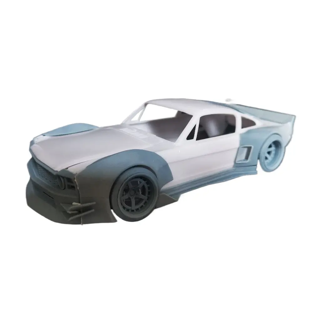1/24 1965 Fastback Boss Rc Drift Car Shell 3D Print Op Part For Revell 1