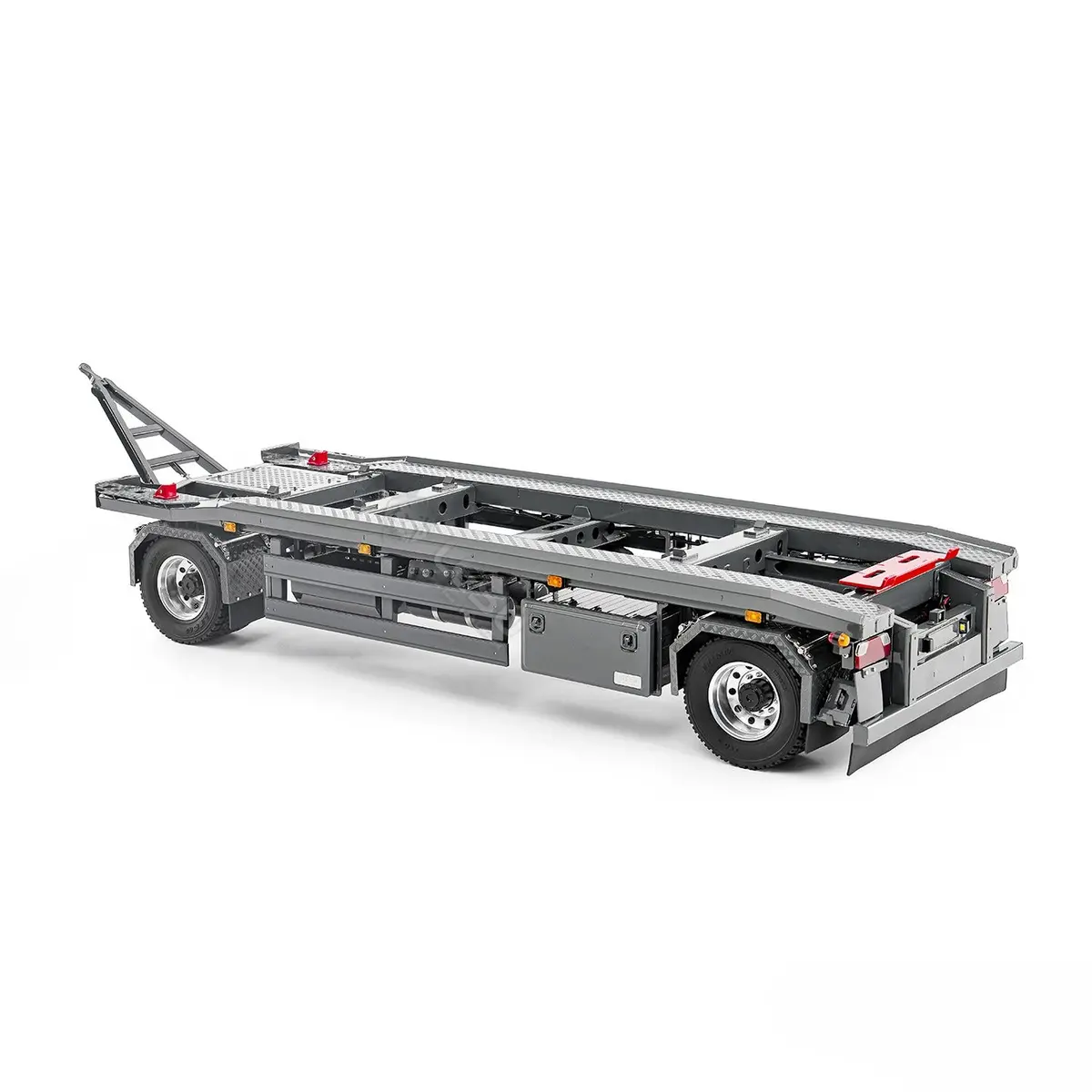 Lesu 1/14 Rc Tractor Metal Ro-Ro Trailer Ls-A0065 1