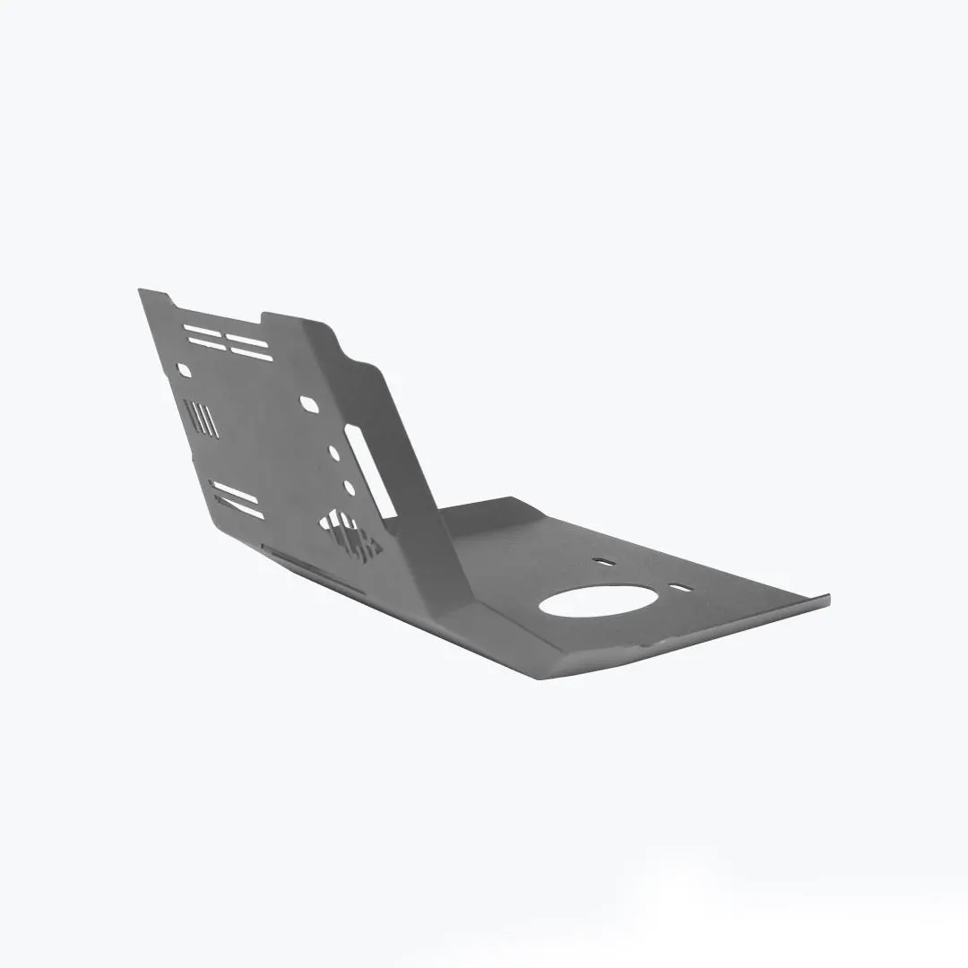 Legundary Reborn Bash Plate - Black Coated Powder Finish 1