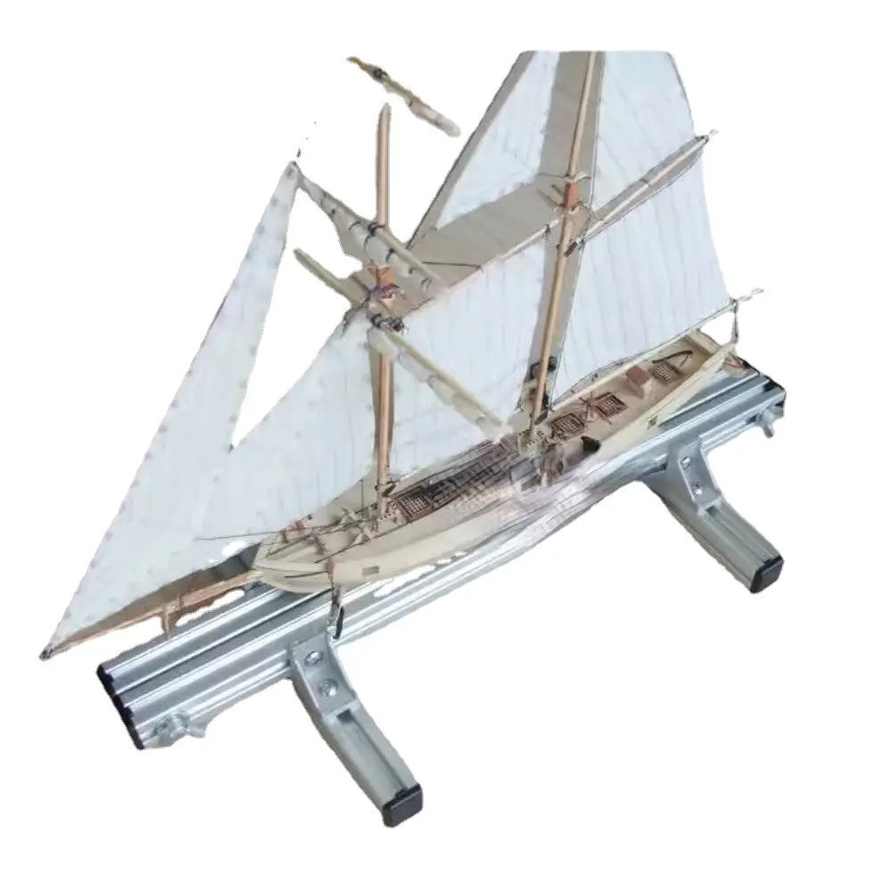 All Metal Model Ship Workbench Fixture For Wooden Ship Boat Model Under 85Cm Length 1