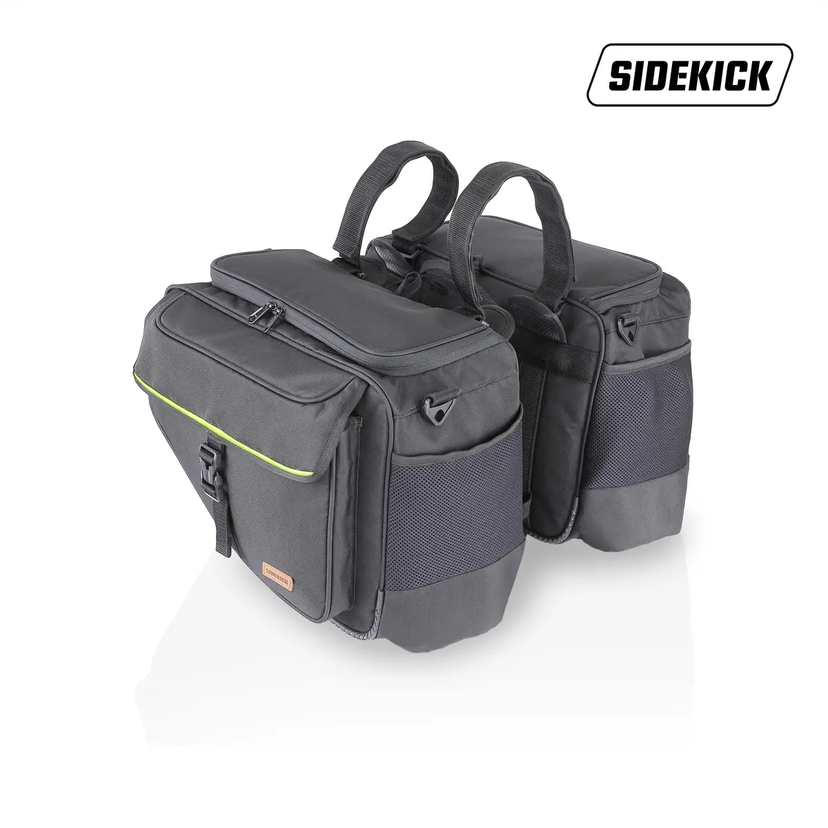 Guardian Gears Sidekick Sports 45Ltrs Saddlebags With Waterproof Rain Cover Fits On All Motorcycles 1
