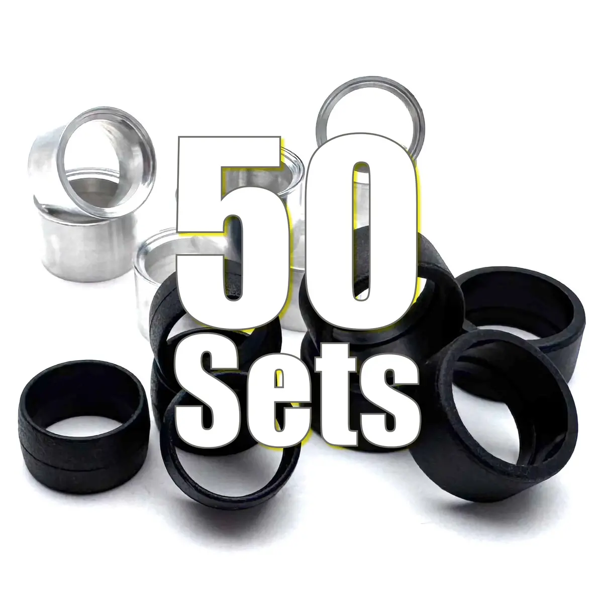 Advanced Alloy Sleeve Kit 50 Sets (400 Pieces) Value Pack ($120 Savings & Free Shipping World-Wide) 1
