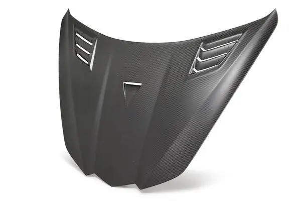 2020 - 2021 Corvette C8 Stingray Type-Gt Dry Carbon Fiber Front Hood 1