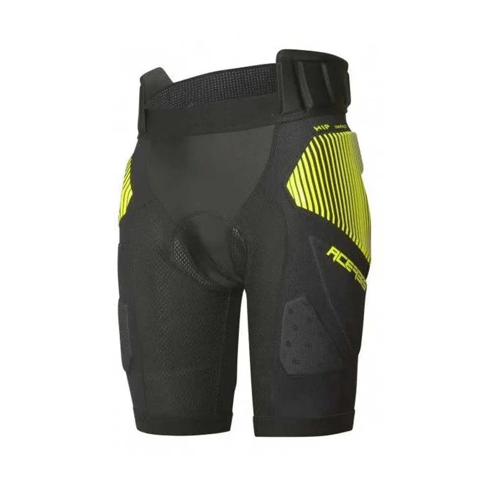 Under Pant Rush Ce Soft - Black Yellow Fluo 1