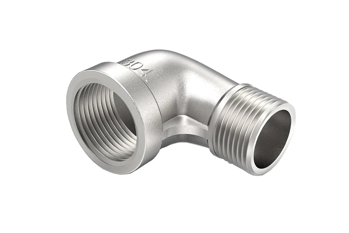 Stainless Steel 1/2" Npt Street Elbow 1