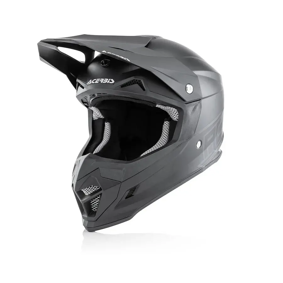 Acerbis Profile 4 Motocross Helmet Gloss Black – Ece 22-05 Certified 1