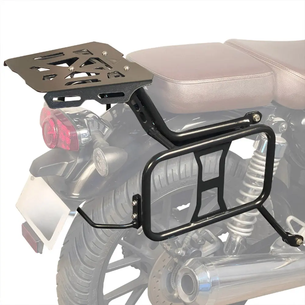 Honda Highness 350 Pannier Stays With Top Rack 1