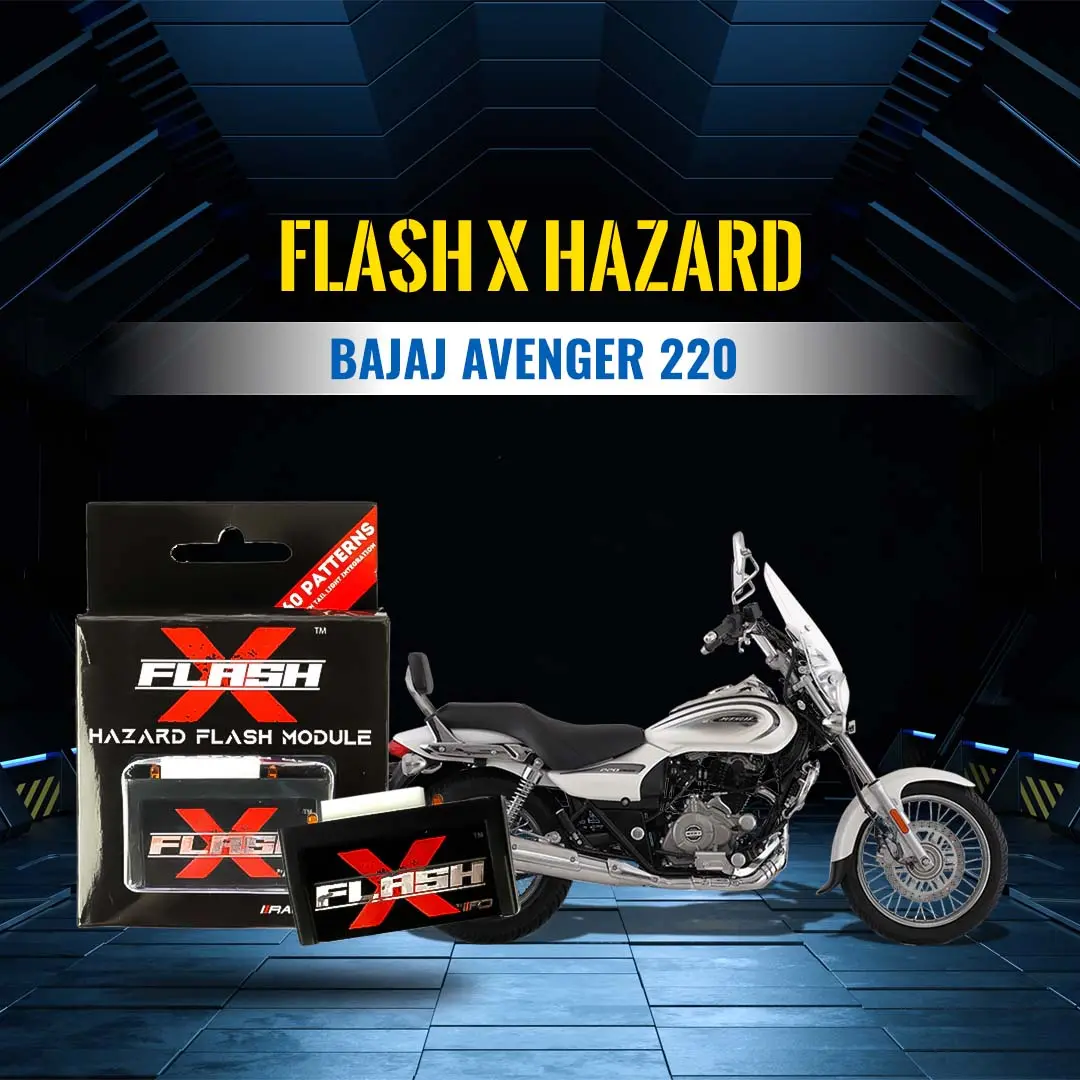 Flash X Hazard For Bajaj Avenger 220 1