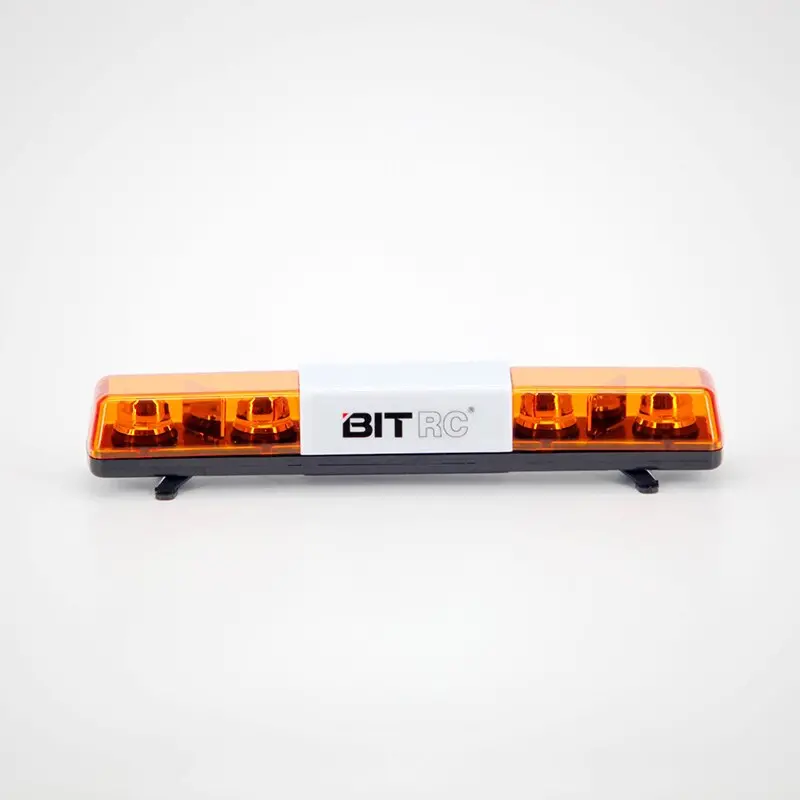 Bitrc Led Rotation Engineering Lamp For 1/10 Rc Crawler 1/14 Tamiya Rc Truck Scania 770S 11