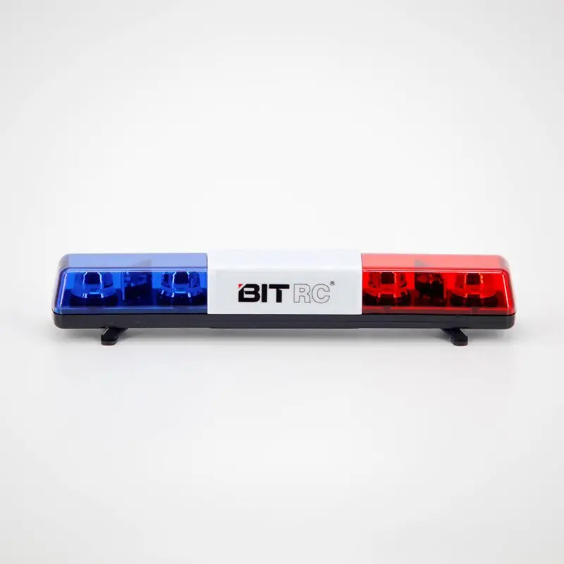 Bitrc Led Rotation Engineering Lamp For 1/10 Rc Crawler 1/14 Tamiya Rc Truck Scania 770S 7