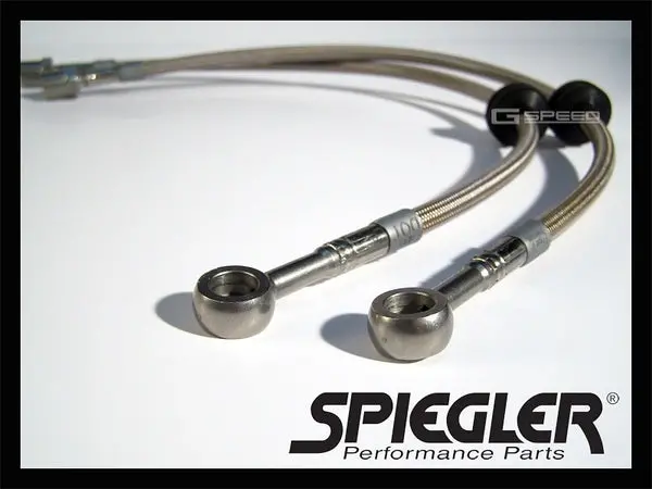 C8 Corvette Stainless Braided Brake Lines 1