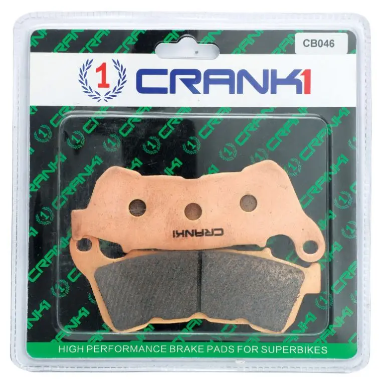 Crank1 Sintered Brake Pads For Harley Xl Custom 1200 2
