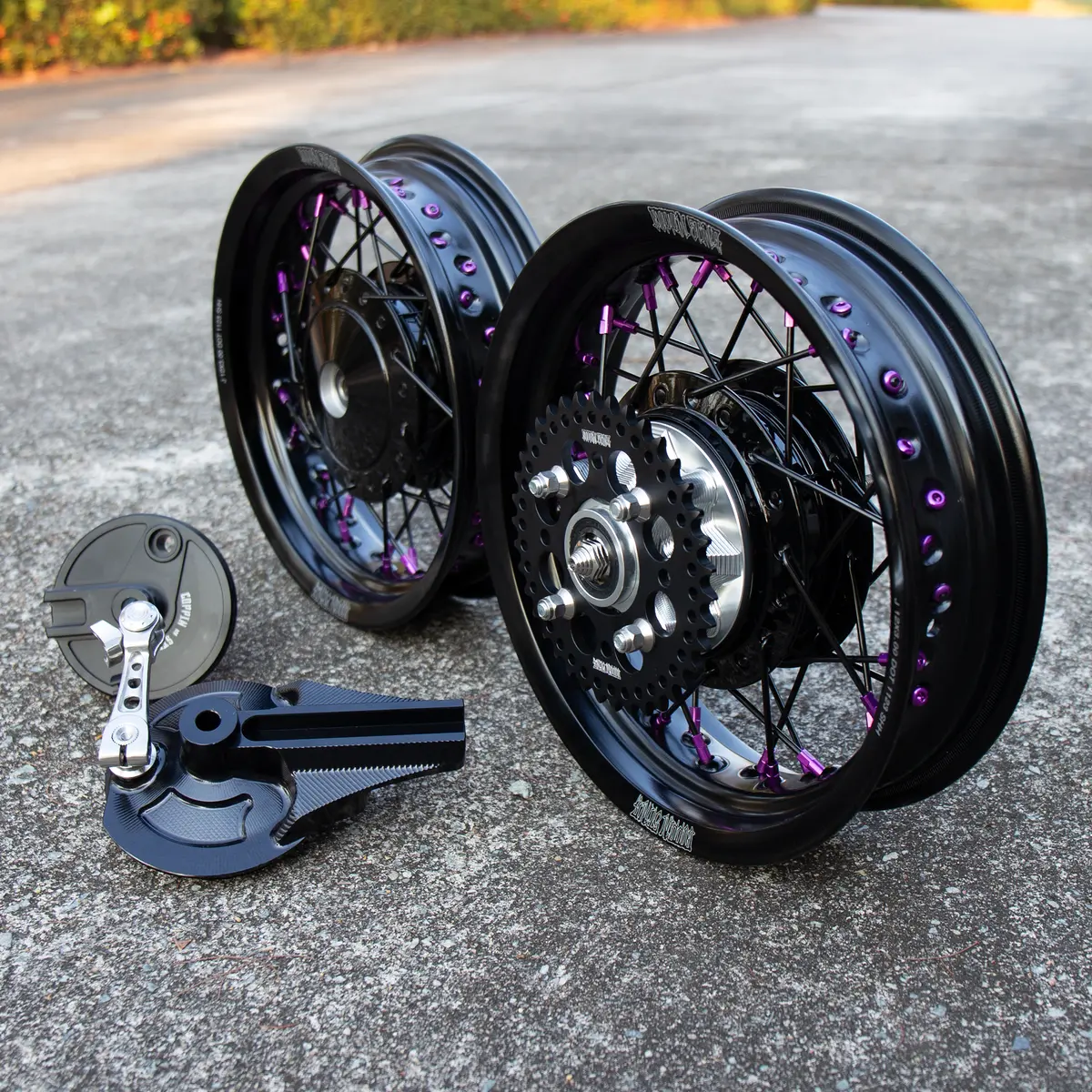 Billet Edition 3" Supermoto Wheelsets - Crf 110 4