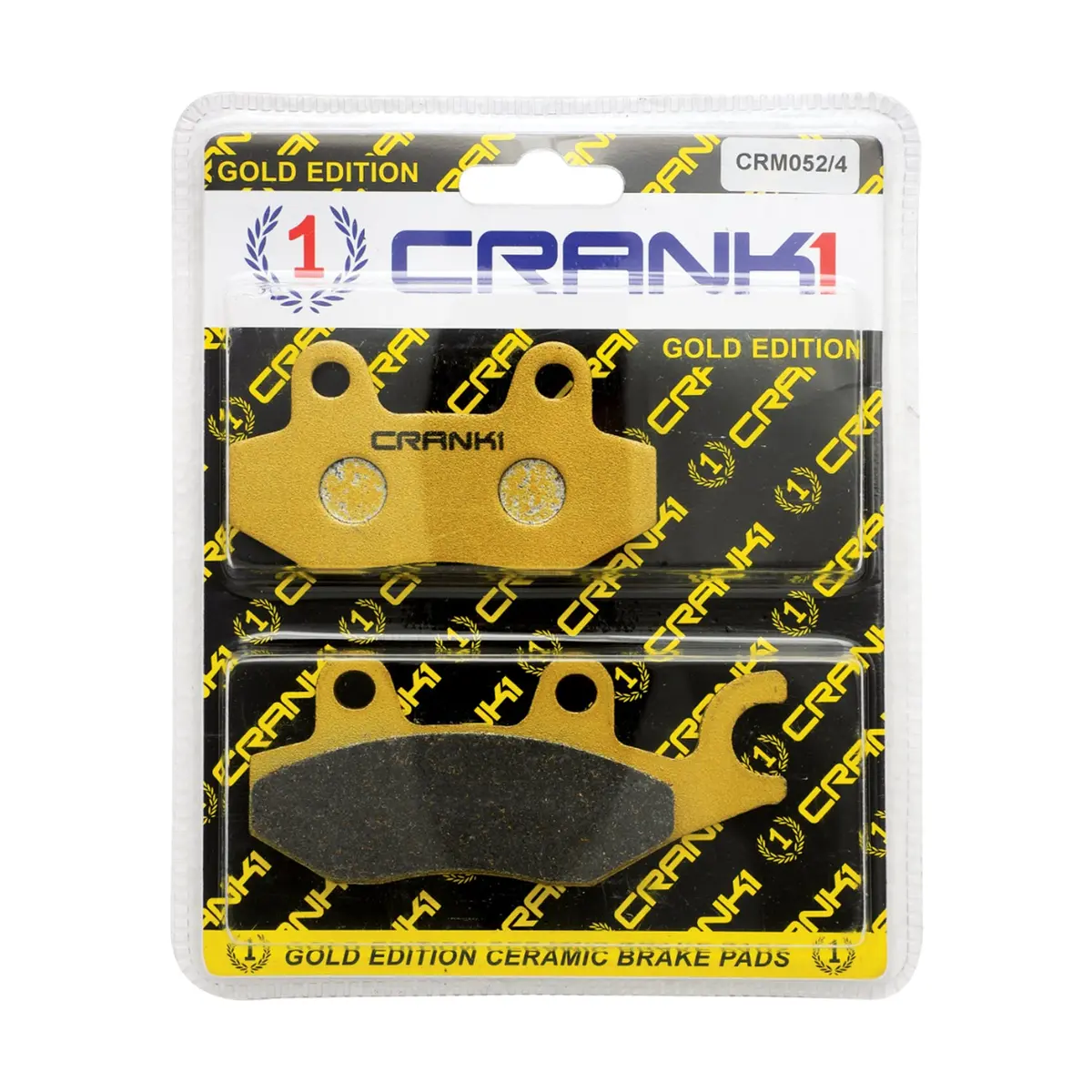 Ceramic Brake Pads For Tvs Apache Rtr 160 - Rear - Crm052/4 (1 Set) 1