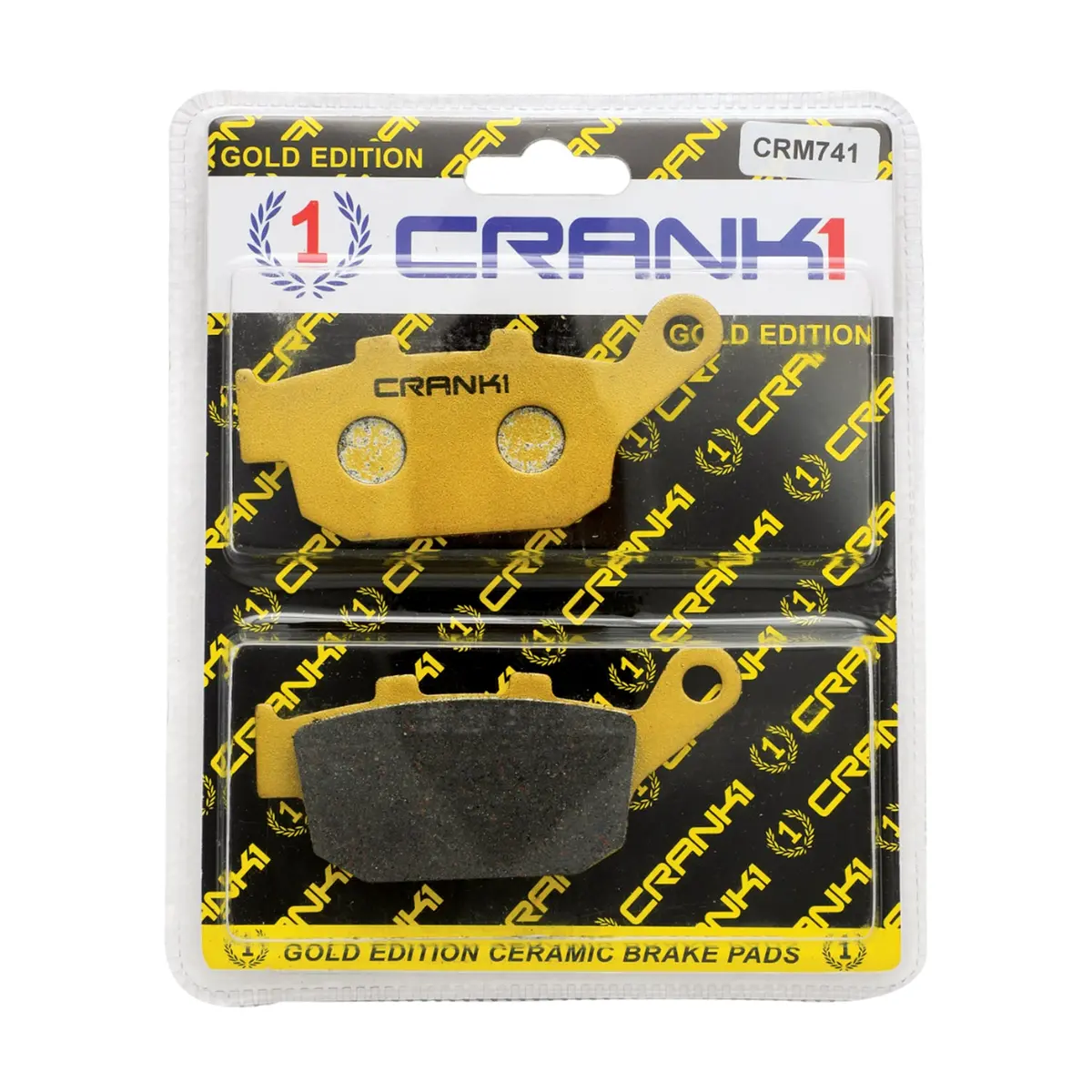 Ceramic Brake Pads For Honda Cb 300 R (2018-2021) - Rear - Crm741 (1 Set) 1