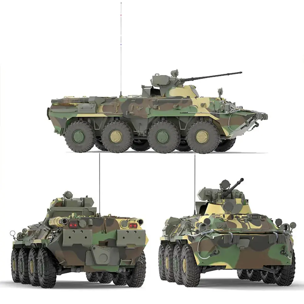 Crossrc Bt8 8X8 8Wd 1/12 Rc Wheeled Armored Car Kit 1