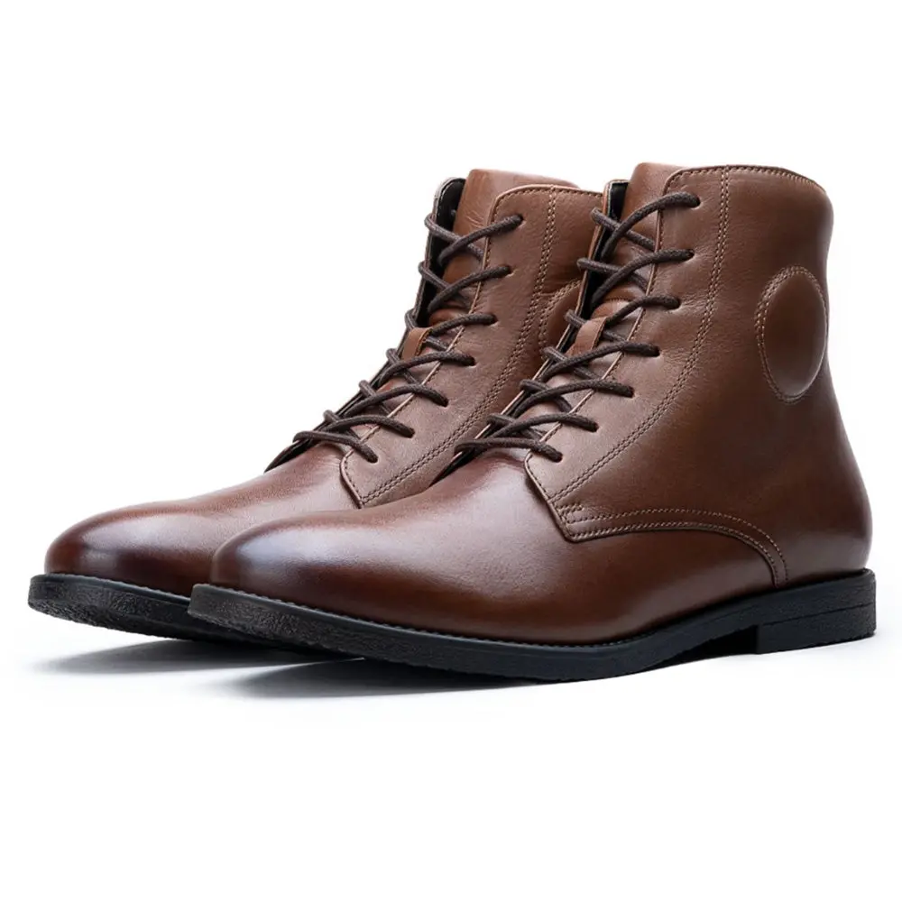 Formal - Motorcycle Riding Boots (Brown) 1