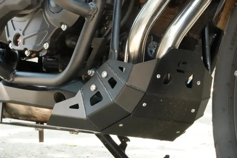 Carbon Racing Bash Plate For Honda Nx 500 1