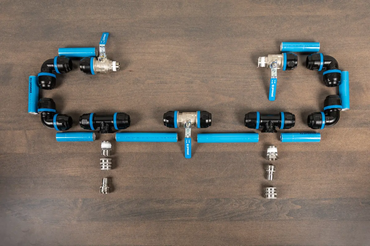 Prevost Piping Kit For Cr Spotless Rolling System 1