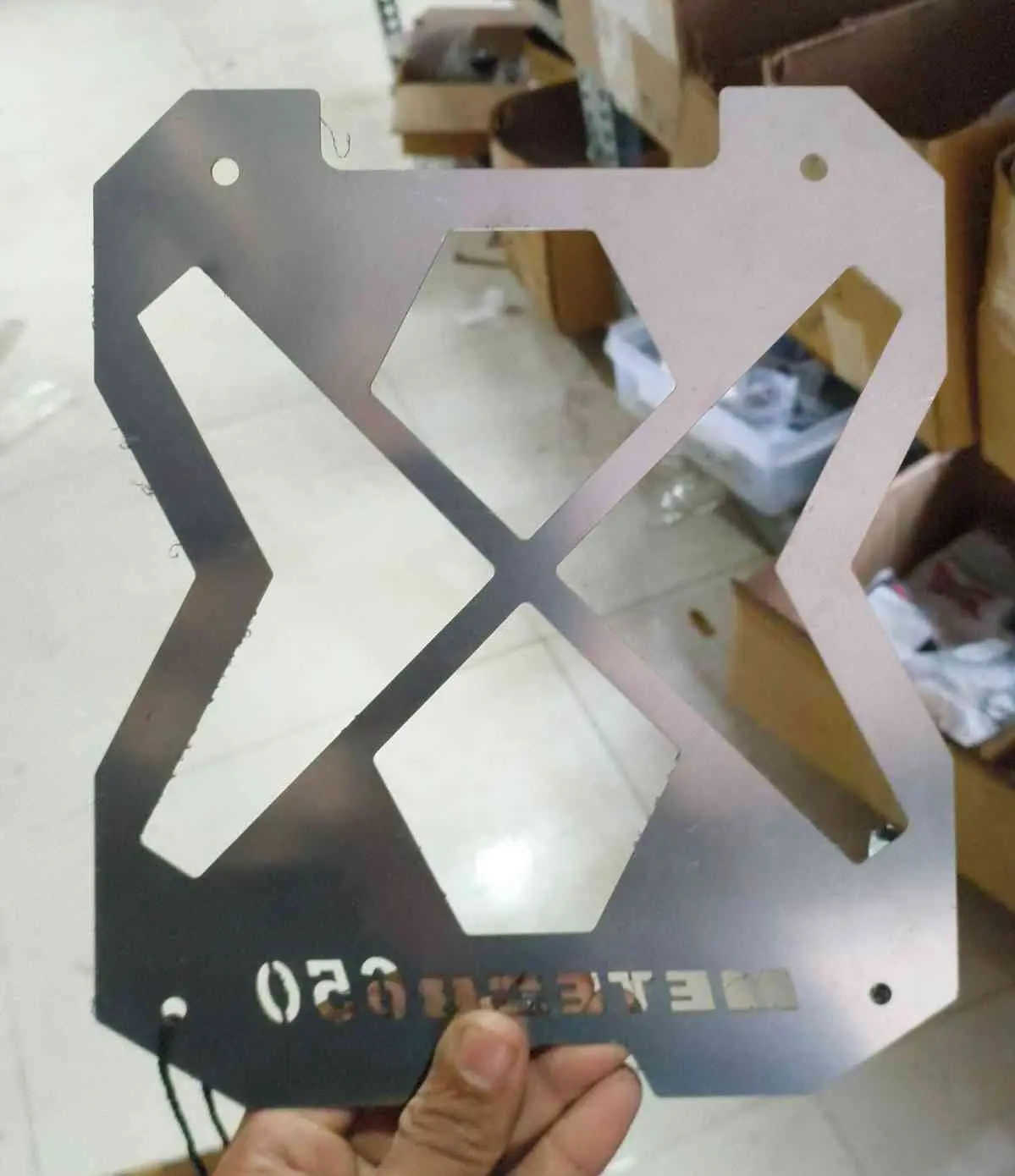 Royal Custom Carrier Plate For Royal Enfield Super Meteor 650 1