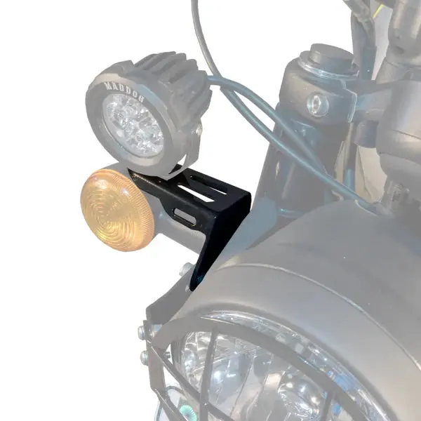 Auto Engina Fog Light Clamps For Royal Enfield Hunter 350 1