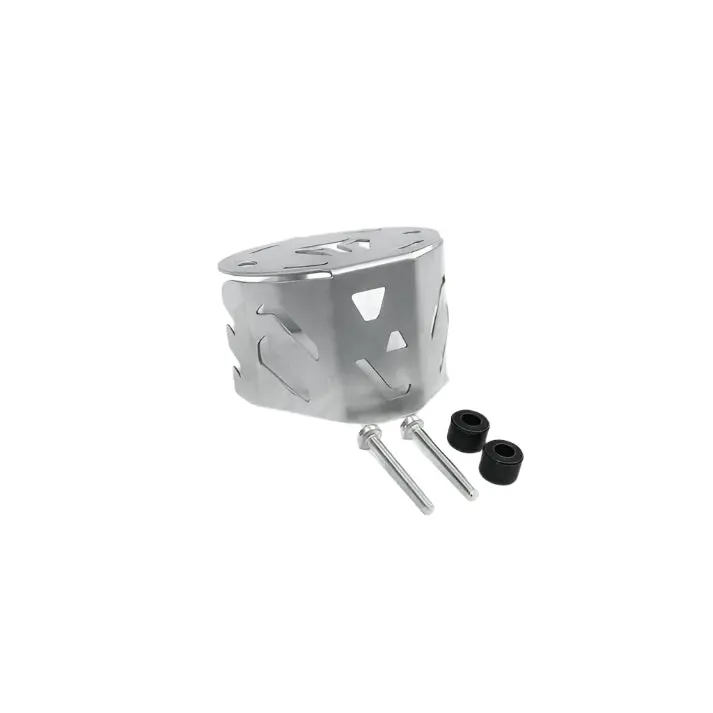 Moto Torque Stainless Steel Front Master Cylinder Guard For Royal Enfield Bear 650 – Premium Protection 1