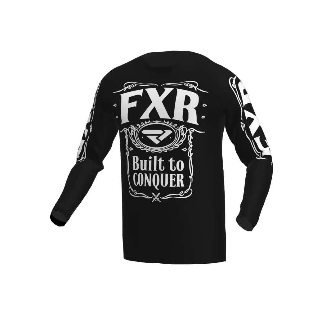 Fxr Clutch Mx Jersey Black/White 1