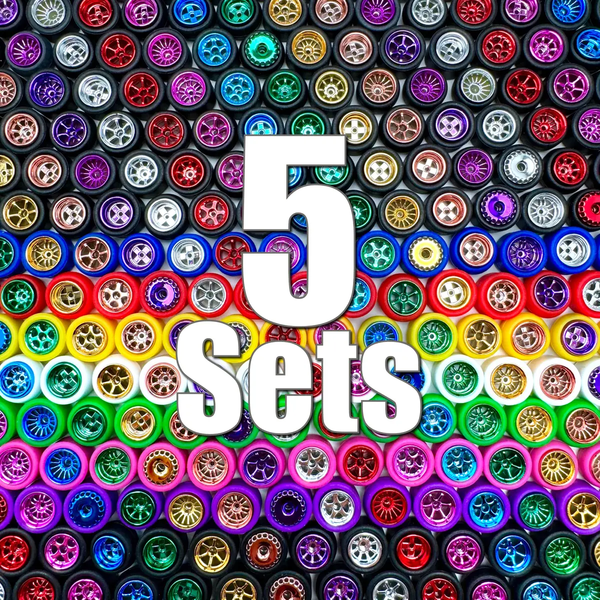 Diamond Cut 5 Sets Value Pack With Alternative Tires (25% Off) 1