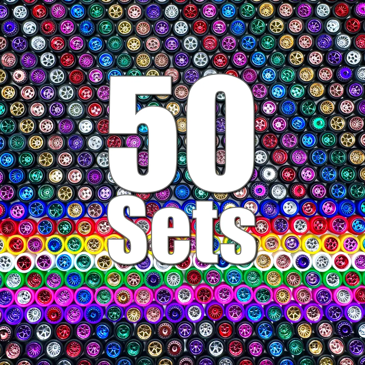 Diamond Cut 50 Sets Value Pack With Alternative Tires (40% Off & Free Shipping World-Wide) 1