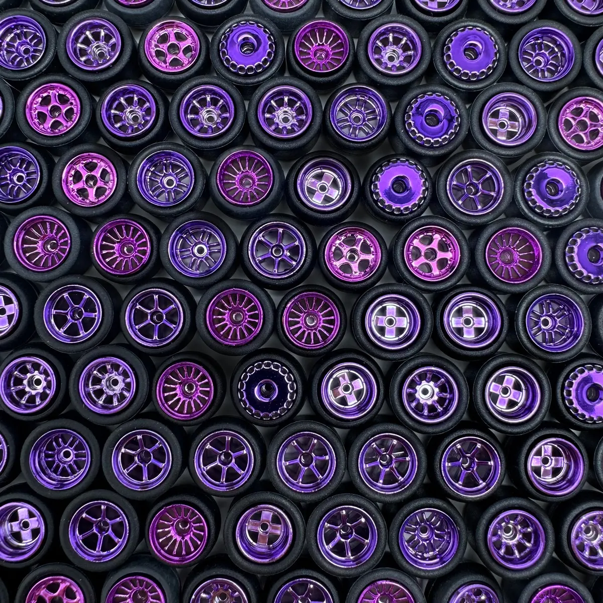 Diamond Cut Purple With Alternative Tires 1